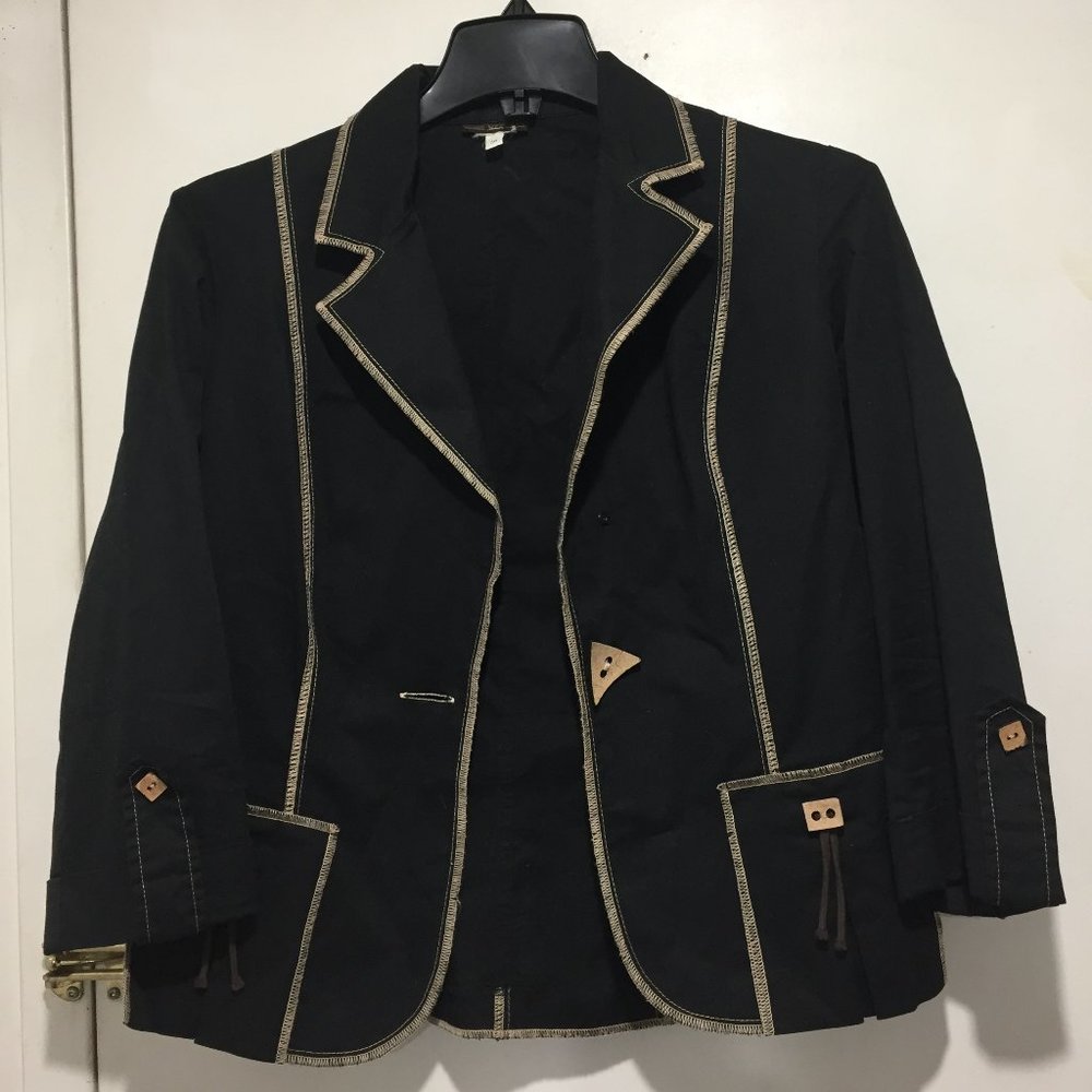 VEX LIGHTWEIGHT PATCHWORK BLAZERS SIZE 36